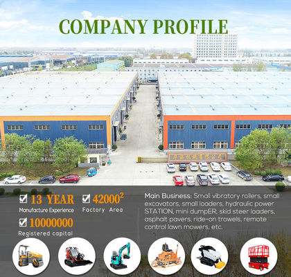 5.5-6.5HP Gasoline Engine/Diesel Engine Portable Plate Compactor for Construction Works