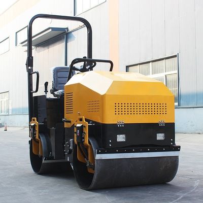560mm Drum Diameter 2 Ton Compact Hydraulic Double Smooth Drum Vibratory Road Roller