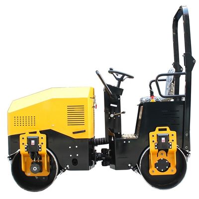 560mm Drum Diameter 2 Ton Compact Hydraulic Double Smooth Drum Vibratory Road Roller