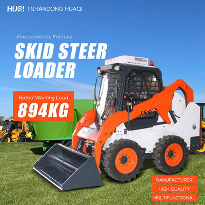 Fast Delivery Skid Steer Skid Steer Loader Multifunctional Hydraulic Compact Skid Steer Loader With Track